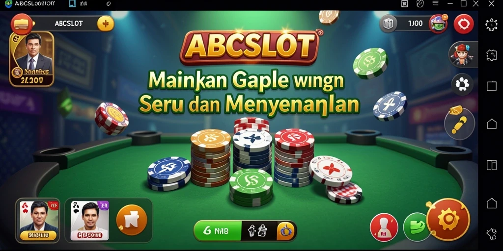 Screenshot gameplay Gaple yang menampilkan aksi seru di ABCSLOT.