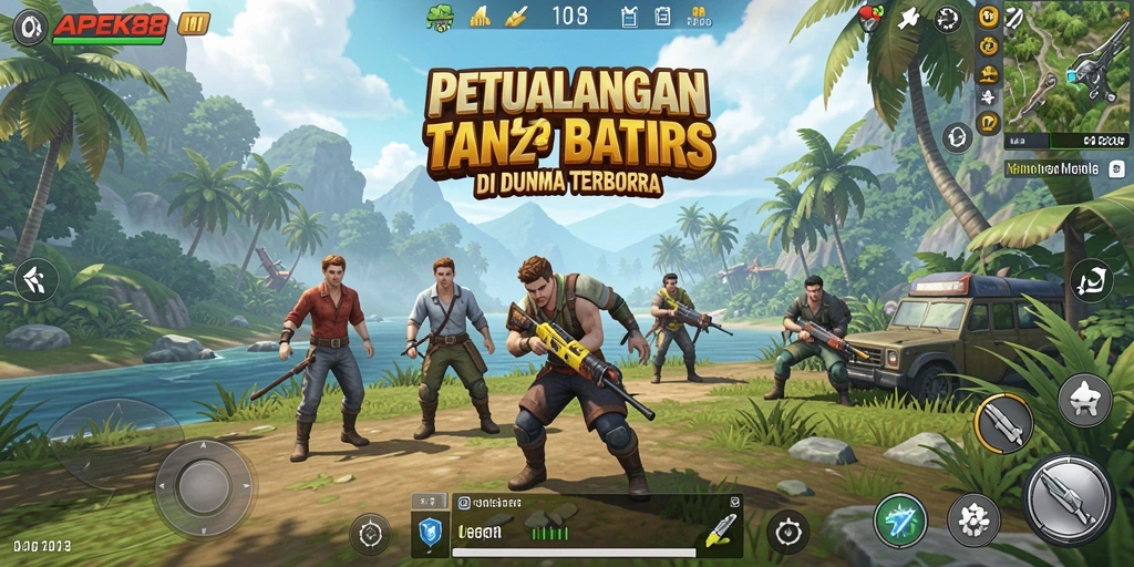 Gameplay APEK88 yang memukau di dunia terbuka.