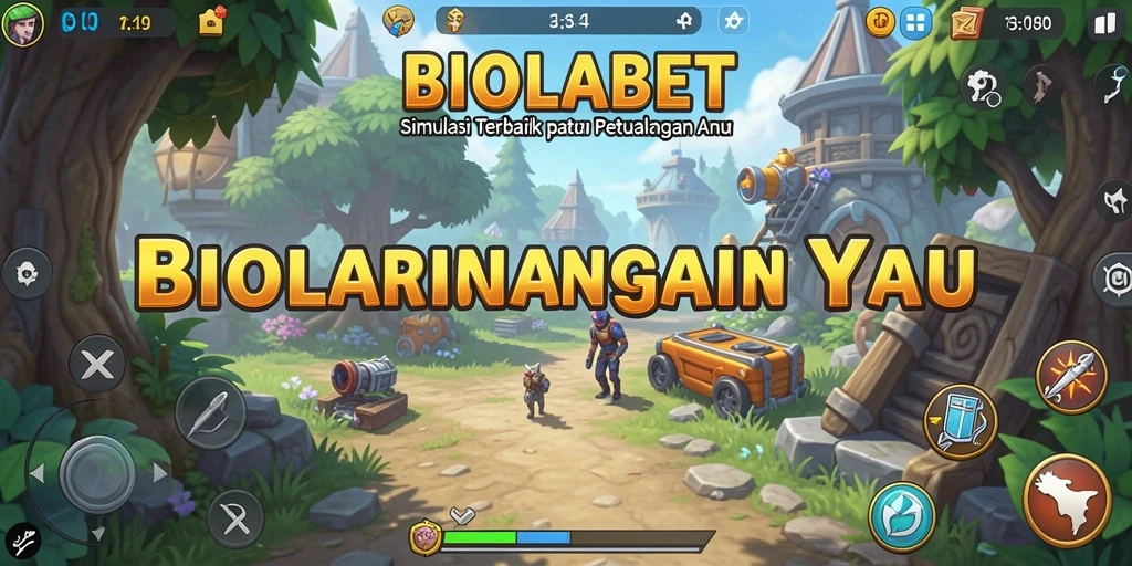 Tangkapan layar BIOLABET menunjukkan berbagai aktivitas menarik dalam gameplay Simulation.