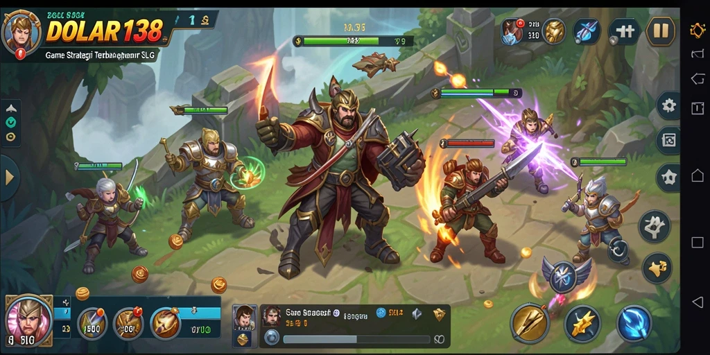 Tampilan menarik dari gameplay <strong>DOLAR138</strong> dengan aksi strategis yang dinamis.
