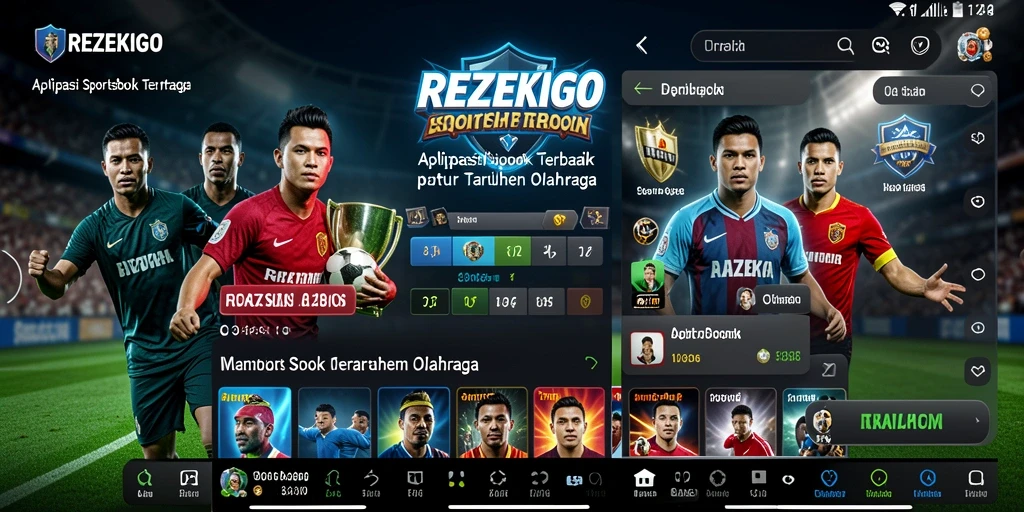 Tampilan seru dari antarmuka REZEKIGO saat bertaruh secara langsung.